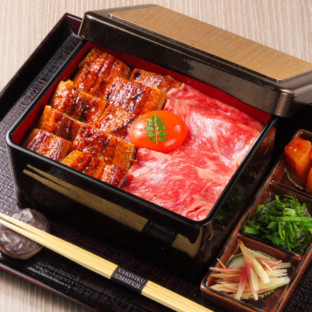 鰻と和牛サーロインのひつまぶし