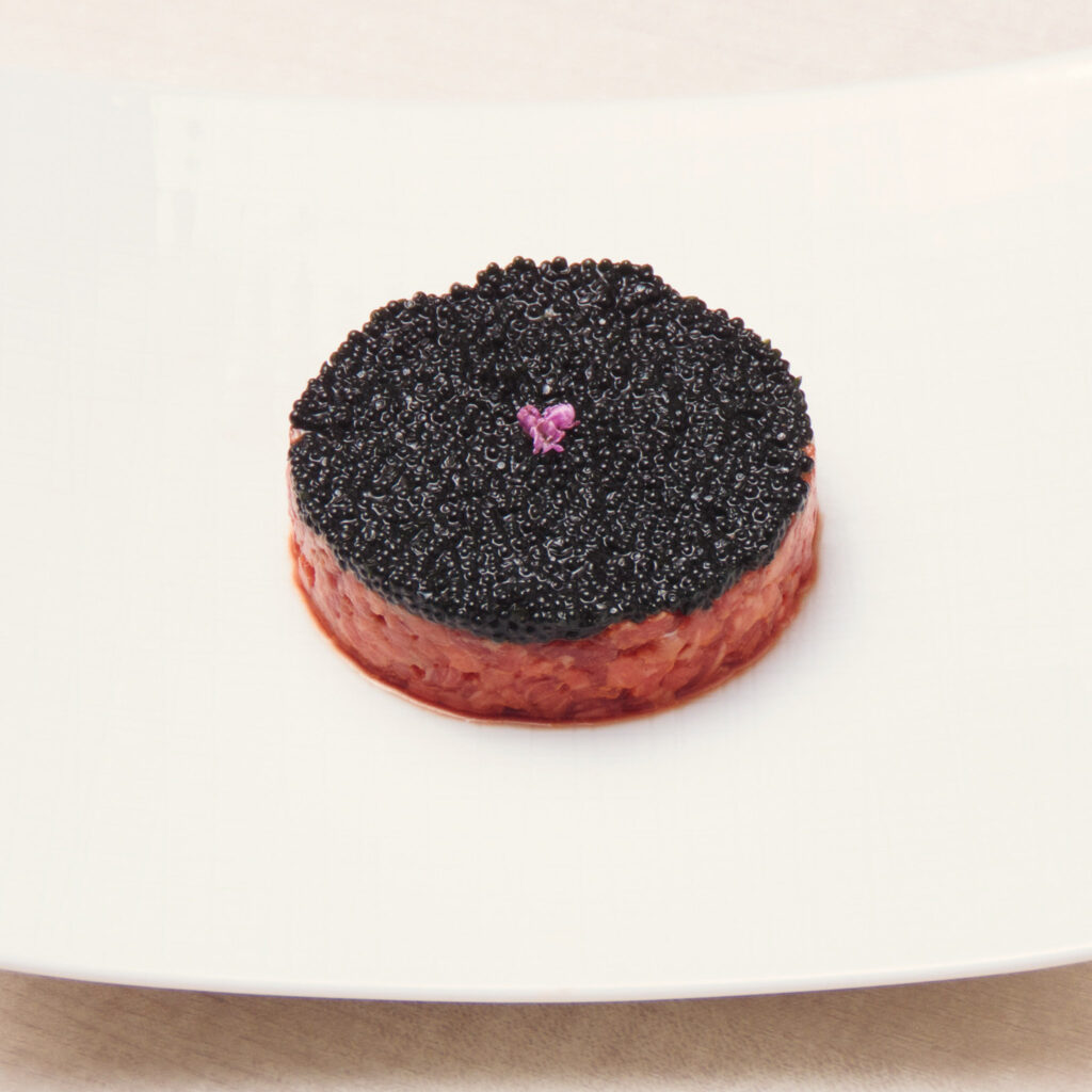 うしふじキャビアユッケ